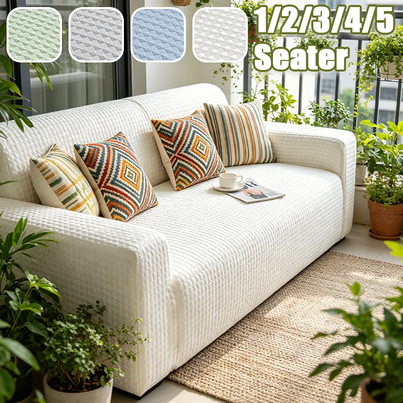 Ice Bean Cooling Sofa Cover 1/2/3/4/5Seater High Elastic Stretchable Slipcover Washable Universal Fit for Summer Straight Sofa
Ice Bean Cooling Sofa Cover 1/2/3/4/5Seater High Elastic Stretchable Slipcover Washable Universal Fit for Summer Straight Sofa