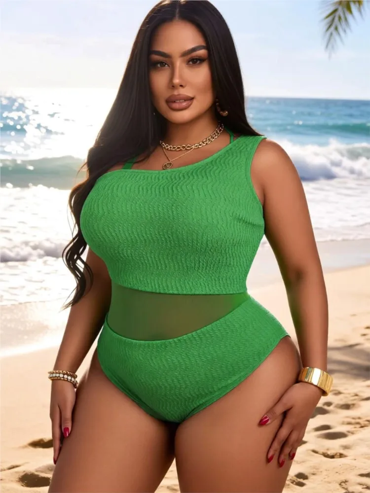 One Piece Plus Size High Waist Bikini Women Push Up Large Size Swimsuit Summer Mujer Big Size Tummy Control Swimwear Bikini Sets
One Piece Plus Size High Waist Bikini Women Push Up Large Size Swimsuit Summer Mujer Big Size Tummy Control Swimwear Bikini Sets