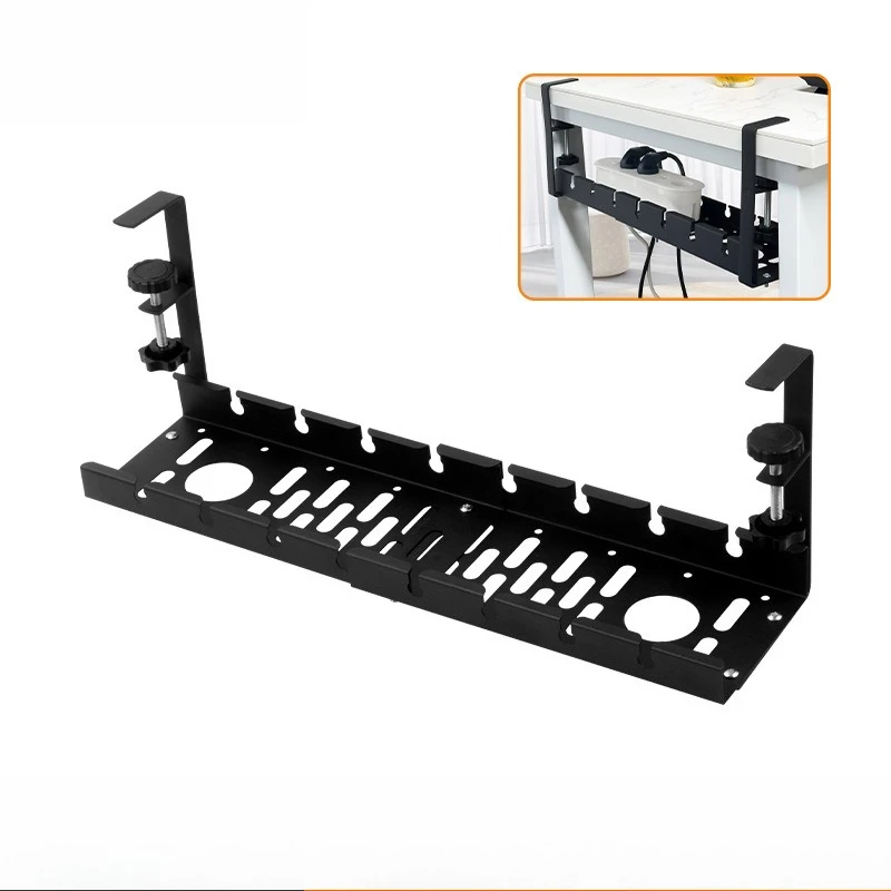 Under Desk Cable Management Tray,Extendable Sturdy Steel Under Desk Cord Hider Raceway,Metal Power Strip Cord Holder Storage
Under Desk Cable Management Tray,Extendable Sturdy Steel Under Desk Cord Hider Raceway,Metal Power Strip Cord Holder Storage