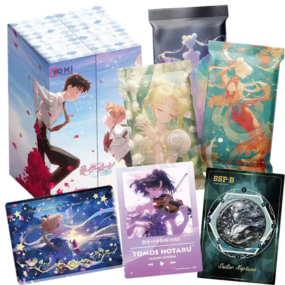 Sailor Moon Collection Cards Crystal Fantasy Dream Series Magical Girl Portrait Close-up Rare Exquisite Coin Inlay Cards Gifts
Sailor Moon Collection Cards Crystal Fantasy Dream Series Magical Girl Portrait Close-up Rare Exquisite Coin Inlay Cards Gifts