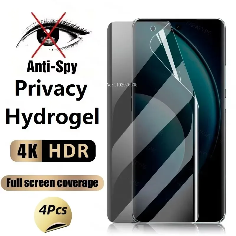 4Pcs Privacy Hydrogel Film for Samsung S24 S23 S22 S8 S9 S10 Plus S21 S20 FE 5G A54 A34 A24 A14 Note 20 Ultra 9 Screen Protector
4Pcs Privacy Hydrogel Film for Samsung S24 S23 S22 S8 S9 S10 Plus S21 S20 FE 5G A54 A34 A24 A14 Note 20 Ultra 9 Screen Protector