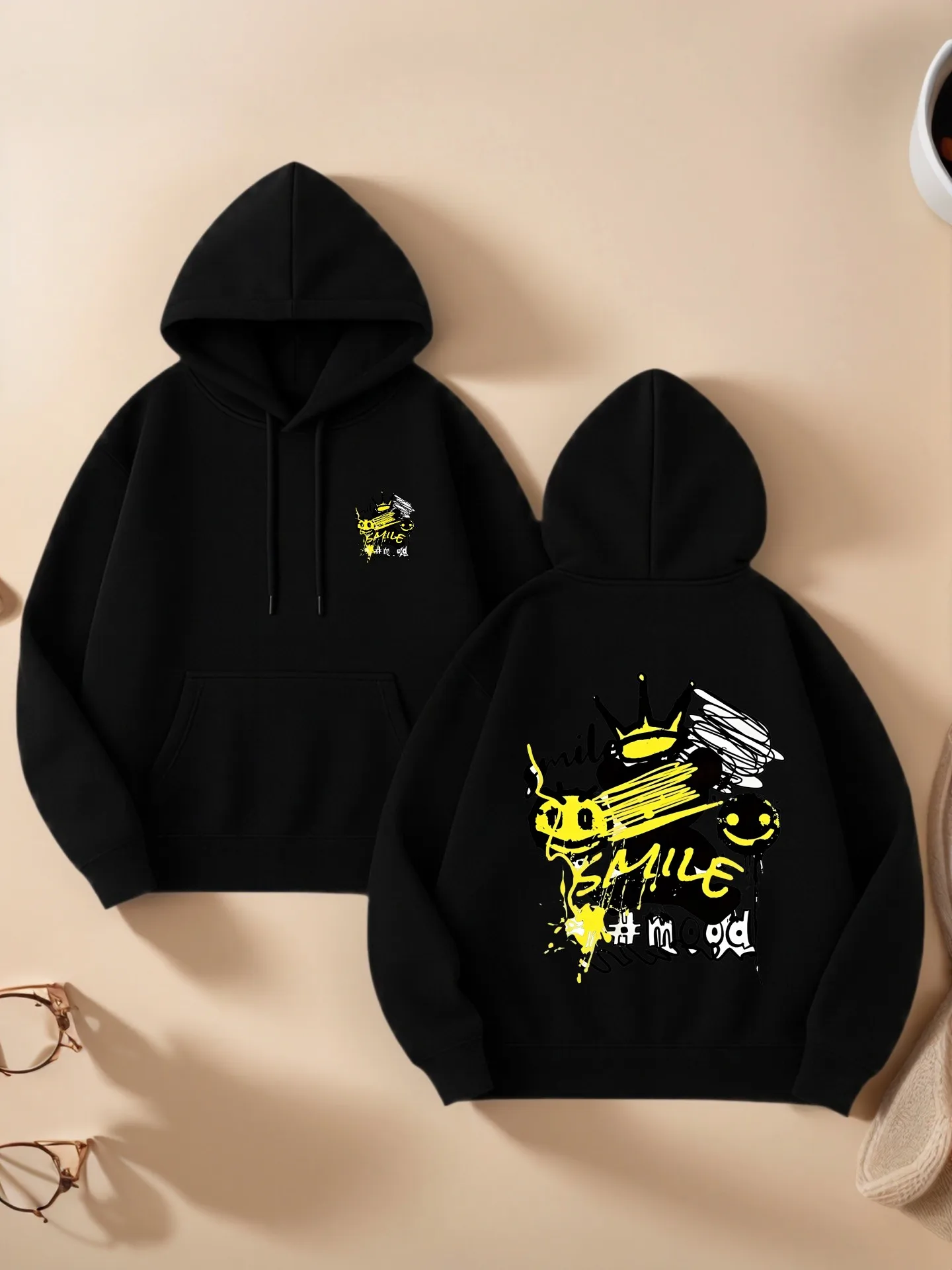 Женская толстовка с графическим рисунком, мультяшный принт, уличный стиль, удобная ткань, повседневная повседневная одежда, для молодых мужчин
Женская толстовка с графическим рисунком, мультяшный принт, уличный стиль, удобная ткань, повседневная повседневная одежда, для молодых мужчин