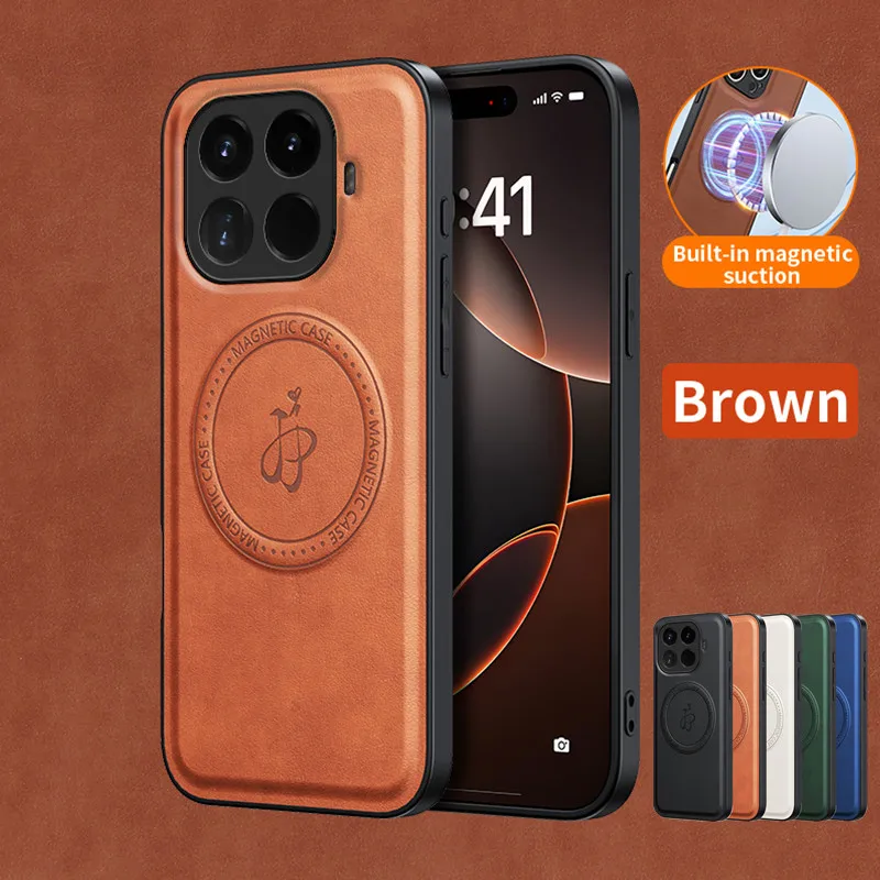 Wireless Charging Magnetic Case for Xiaomi 17T Pro Mi 17 5G Protective Cover PU Leather Hard Back Shell Coque Funda
Wireless Charging Magnetic Case for Xiaomi 17T Pro Mi 17 5G Protective Cover PU Leather Hard Back Shell Coque Funda