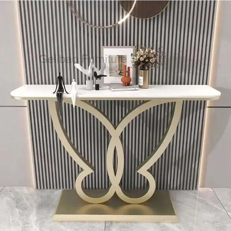 Luxury Glamour Console Table Trendy Aesthetic Living Room Console Table Entrance Modern Tisch Wohnzimer Home Furniture
Luxury Glamour Console Table Trendy Aesthetic Living Room Console Table Entrance Modern Tisch Wohnzimer Home Furniture