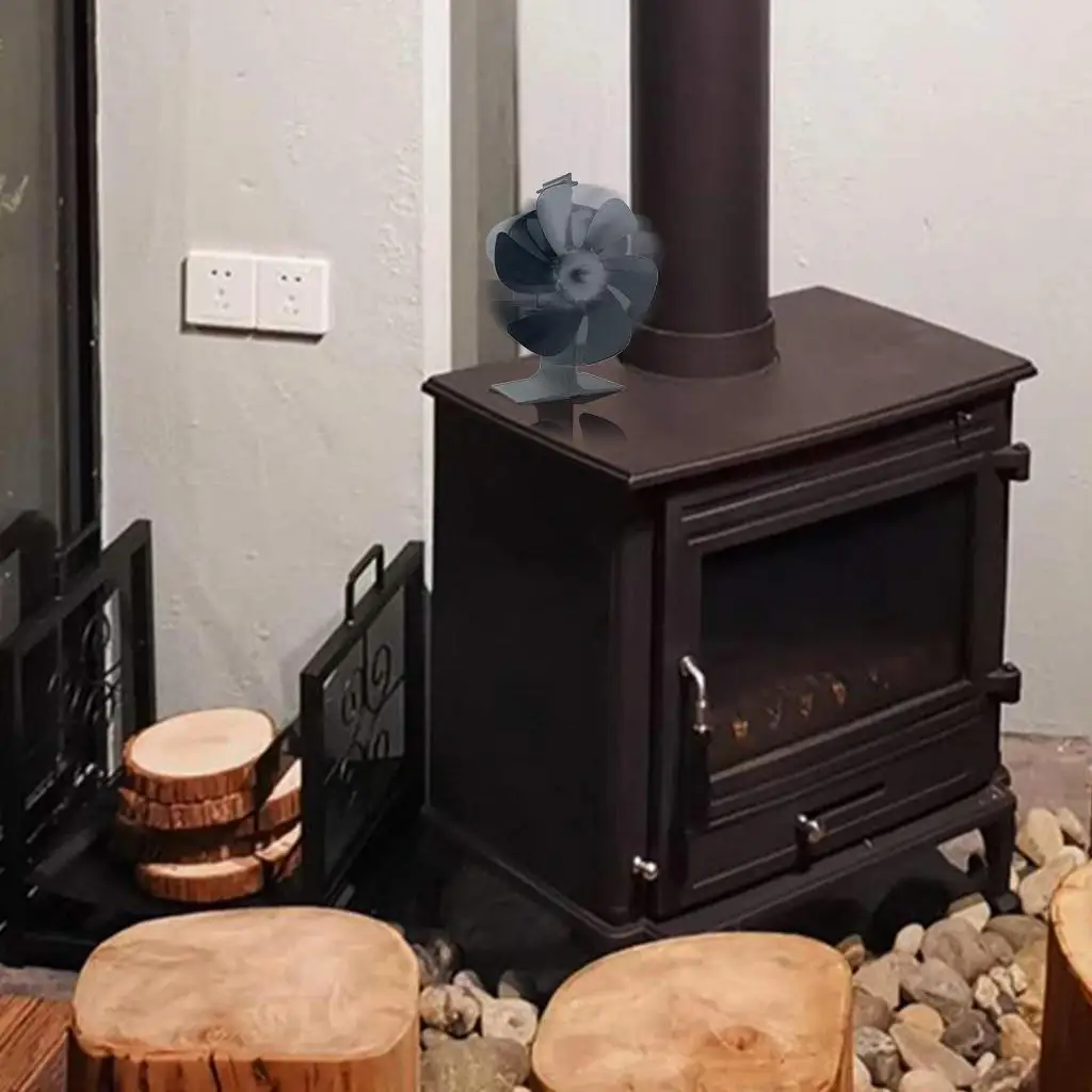 Mini Fireplace Fan Heat Powered Low Energy Consumption Stove Top Fan Quiet ≤25dB Efficient Fan for Living Room Stove Accessory
Mini Fireplace Fan Heat Powered Low Energy Consumption Stove Top Fan Quiet ≤25dB Efficient Fan for Living Room Stove Accessory