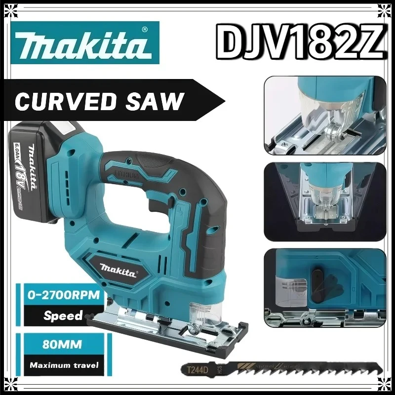 Аккумуляторная бесщеточная электрическая сабельная пила Makita, многофункциональная, для резки дерева и проволоки
Аккумуляторная бесщеточная электрическая сабельная пила Makita, многофункциональная, для резки дерева и проволоки