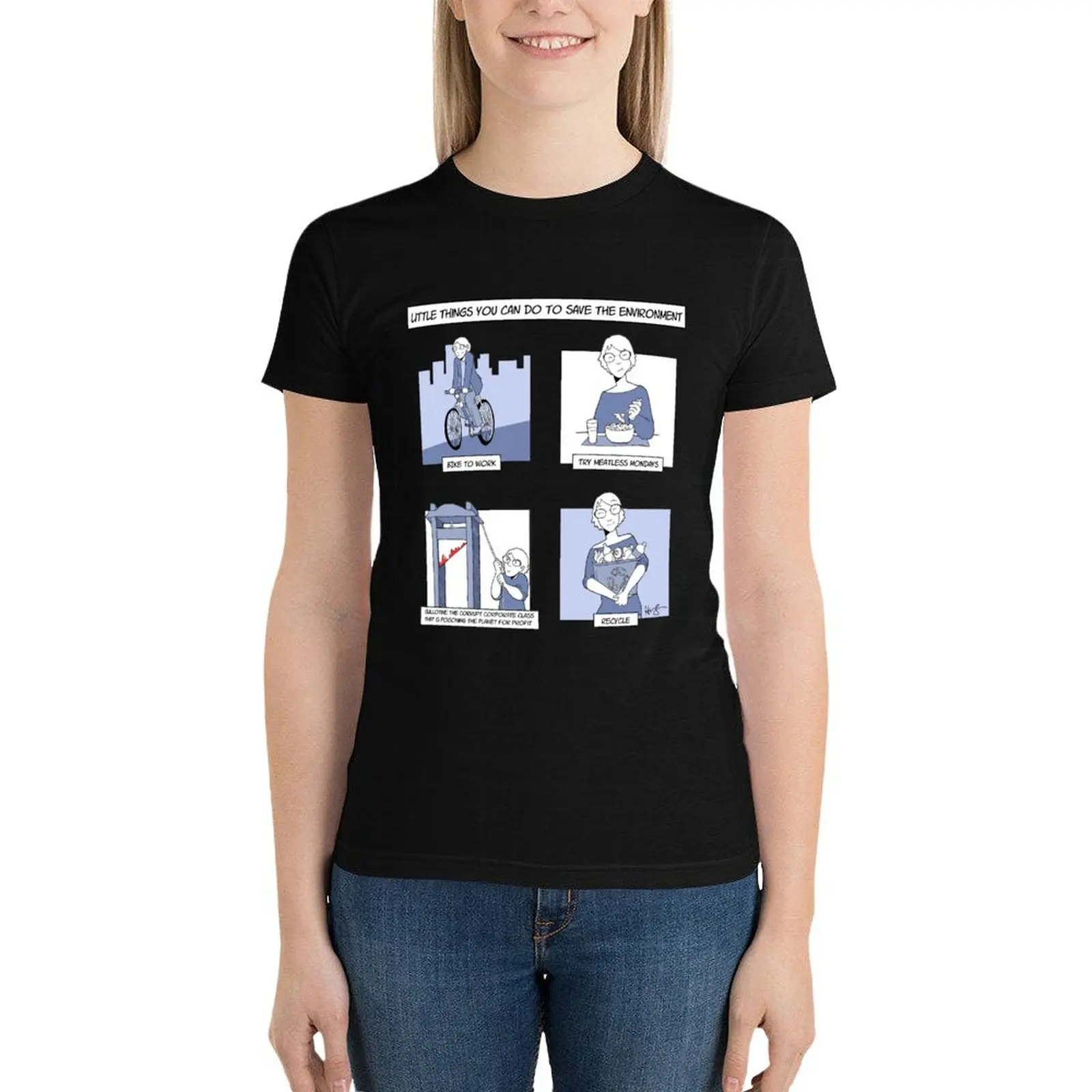 Little Things You Can Do to Save the Environment T-Shirt Short sleeve tee plus size tops graphic t-shirts for Women
Little Things You Can Do to Save the Environment T-Shirt Short sleeve tee plus size tops graphic t-shirts for Women