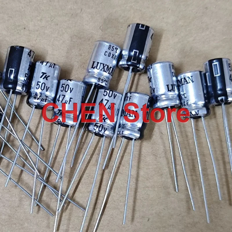 10PCS/lot original TK UTSJ 50V47UF 6.3X11MM 85C LUXMAN 47UF 50V audio electrolytic capacitor free shipping
10PCS/lot original TK UTSJ 50V47UF 6.3X11MM 85C LUXMAN 47UF 50V audio electrolytic capacitor free shipping