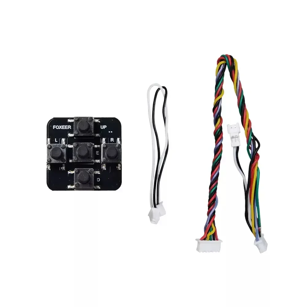 Программирующая плата Foxeer OSD для Foxeer Cams (Arrow / Monster / Predator / Toothless / Falkor)
Программирующая плата Foxeer OSD для Foxeer Cams (Arrow / Monster / Predator / Toothless / Falkor)