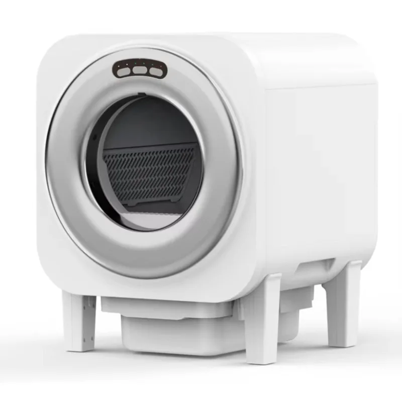 Smart Automatic Self-Cleaning Electronic Large Capacity Health Monitor Open Top Cat Litter Box
Smart Automatic Self-Cleaning Electronic Large Capacity Health Monitor Open Top Cat Litter Box