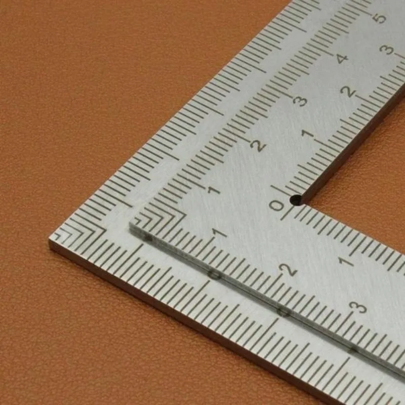Mini Stainless Steel L-Square Ruler Right Angle Corner Ruler Double Scale Thickened Multi-Function Measuring Tool
Mini Stainless Steel L-Square Ruler Right Angle Corner Ruler Double Scale Thickened Multi-Function Measuring Tool