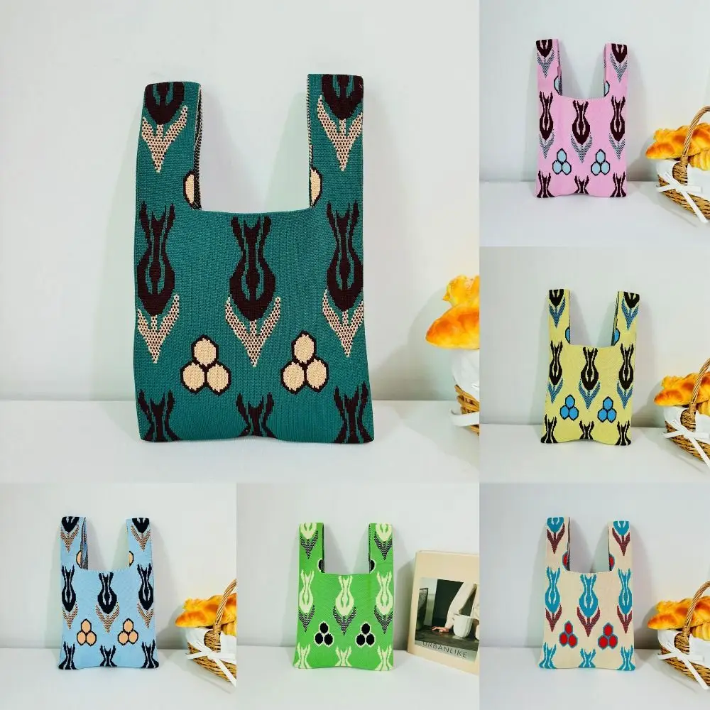 New Cute Handheld Bucket Bag Ethnic Style Simplicity Knot Wrist Bag High-capacity Polyester Fiber Tote Bag Women
New Cute Handheld Bucket Bag Ethnic Style Simplicity Knot Wrist Bag High-capacity Polyester Fiber Tote Bag Women