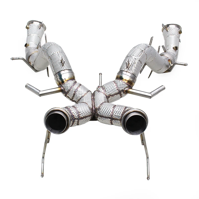 OEM Free Flow Downpipe For Mclaren 600LT Spider/Coupe 3.8T 2018-2020 Stainless Steel Direct X Mid Pipes Exhaust Pipe
OEM Free Flow Downpipe For Mclaren 600LT Spider/Coupe 3.8T 2018-2020 Stainless Steel Direct X Mid Pipes Exhaust Pipe