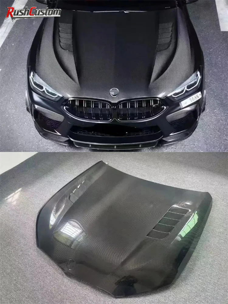 For BMW G14 G15 G16 M8 840i ReaI Dry Carbon Fiber Hood Cover Kit
For BMW G14 G15 G16 M8 840i ReaI Dry Carbon Fiber Hood Cover Kit
