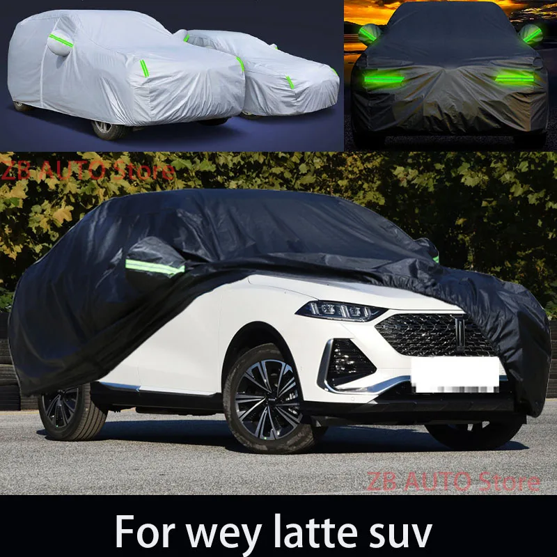 For wey latte suv mountain Outdoor Protection Full Car Covers Snow Cover Sunshade Waterproof Dustproof Exterior Car accessories
For wey latte suv mountain Outdoor Protection Full Car Covers Snow Cover Sunshade Waterproof Dustproof Exterior Car accessories