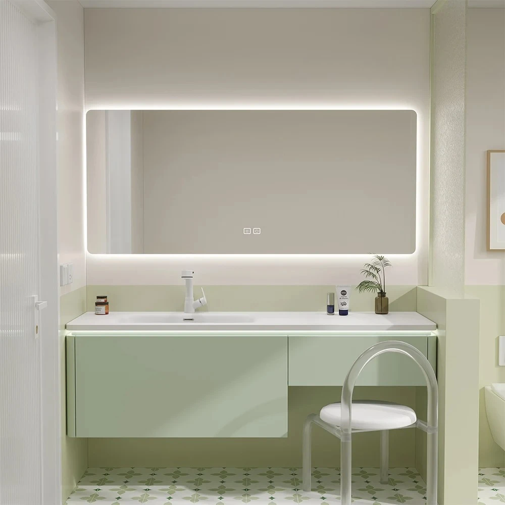 Small Apartment Bathroom Dressing Table Washbasin Integrated Washstand Solid Wood Cabinet Wash Basin Cabinet
Small Apartment Bathroom Dressing Table Washbasin Integrated Washstand Solid Wood Cabinet Wash Basin Cabinet