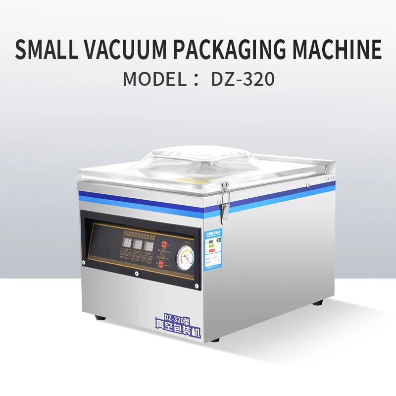 320 Household and Commercial Rice Brick Vacuum Sealing Packaging Machine Grain Cereal Bean Nut and Meat Vacuum Packaging Machine
320 Household and Commercial Rice Brick Vacuum Sealing Packaging Machine Grain Cereal Bean Nut and Meat Vacuum Packaging Machine