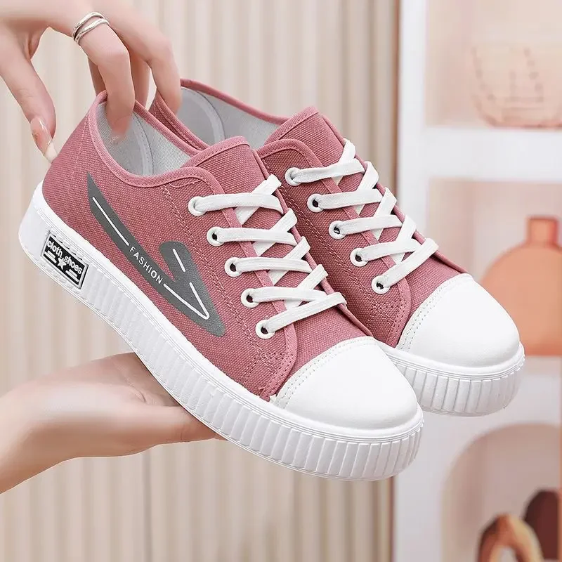 Light Trends 2025 Lace Up Canvas Shoes for Women On Sale Offers New Arrival Y2k Fashion Daily Routine Aesthetic Woman Footwear
Light Trends 2025 Lace Up Canvas Shoes for Women On Sale Offers New Arrival Y2k Fashion Daily Routine Aesthetic Woman Footwear
