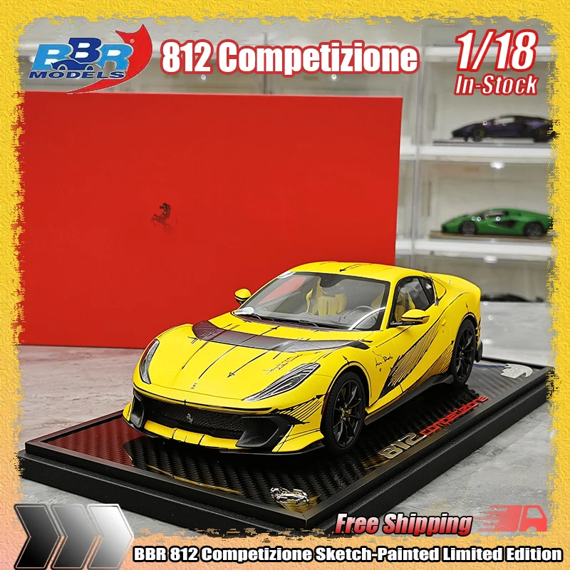 Новинка на складе Bbr 1:18 812 Competizione, нарисованная в эскизам, ограниченная серия, высококачественная миниатюрная модель автомобиля из смолы, коллекция подарков на заказ
Новинка на складе Bbr 1:18 812 Competizione, нарисованная в эскизам, ограниченная серия, высококачественная миниатюрная модель автомобиля из смолы, коллекция подарков на заказ