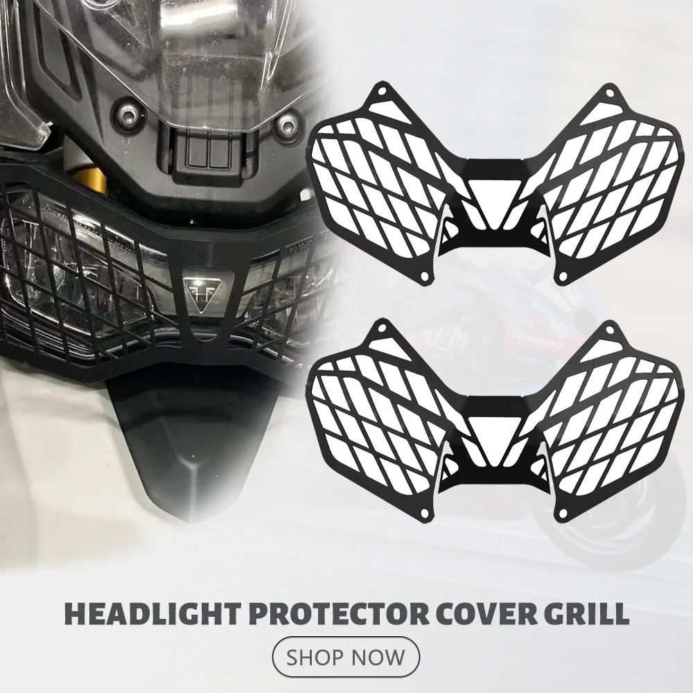 For Tiger 900 RALLY PRO Tiger 900 GT PRO TIGER 2020-2023 Headlight Protection Cover Grill Motorcycle Stainless Steel Accessory
For Tiger 900 RALLY PRO Tiger 900 GT PRO TIGER 2020-2023 Headlight Protection Cover Grill Motorcycle Stainless Steel Accessory