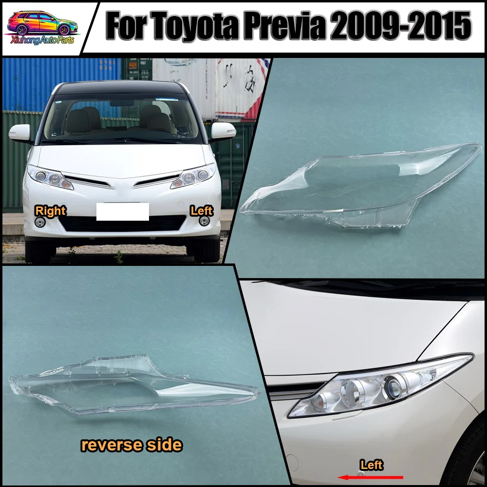 For Toyota 2009-2014 2015 Previa Car Front Headlight Cover Glass Lens Shell Case Head Light Lampshade Plexiglass lamp shell
For Toyota 2009-2014 2015 Previa Car Front Headlight Cover Glass Lens Shell Case Head Light Lampshade Plexiglass lamp shell