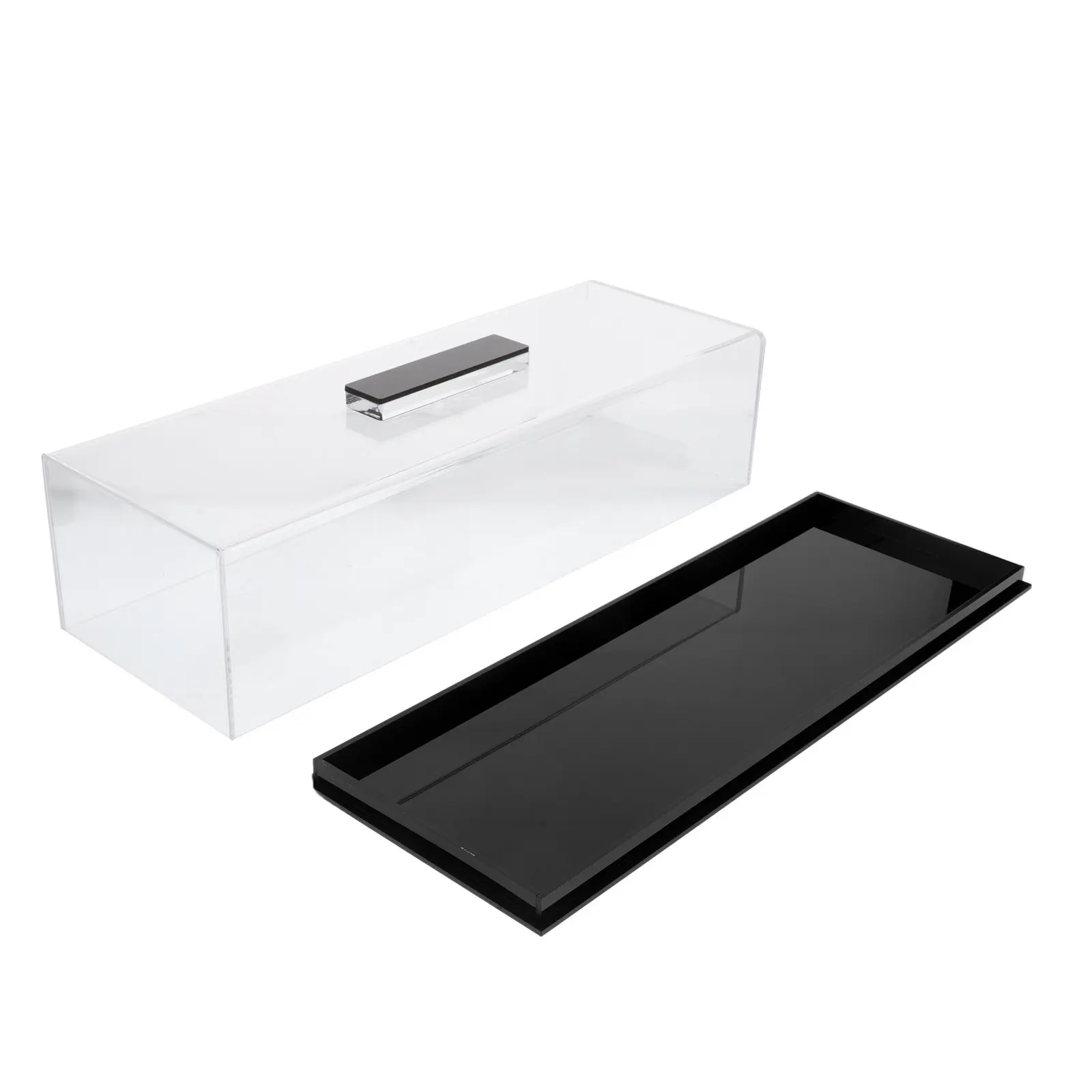 Acrylic Rectangular Cake Stand with Transparent Cover for Desserts Cakes Pastries Bread Loaf Display Serving Storage Container
Acrylic Rectangular Cake Stand with Transparent Cover for Desserts Cakes Pastries Bread Loaf Display Serving Storage Container