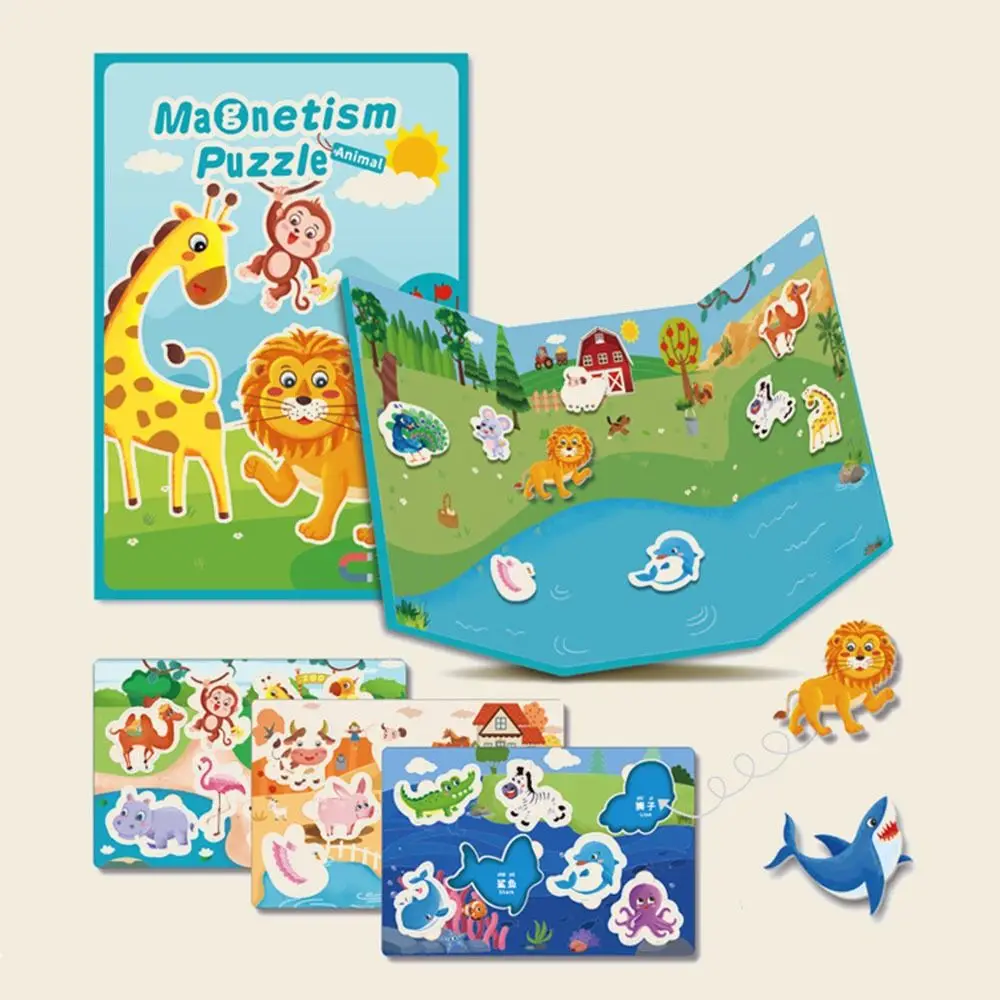 Creative 3D Magnetic Scene Puzzle Portable Waterproof Kids Montessori Toys DIY Vehicle Pattern Children's Magnetic Scene Puzzle
Creative 3D Magnetic Scene Puzzle Portable Waterproof Kids Montessori Toys DIY Vehicle Pattern Children's Magnetic Scene Puzzle
