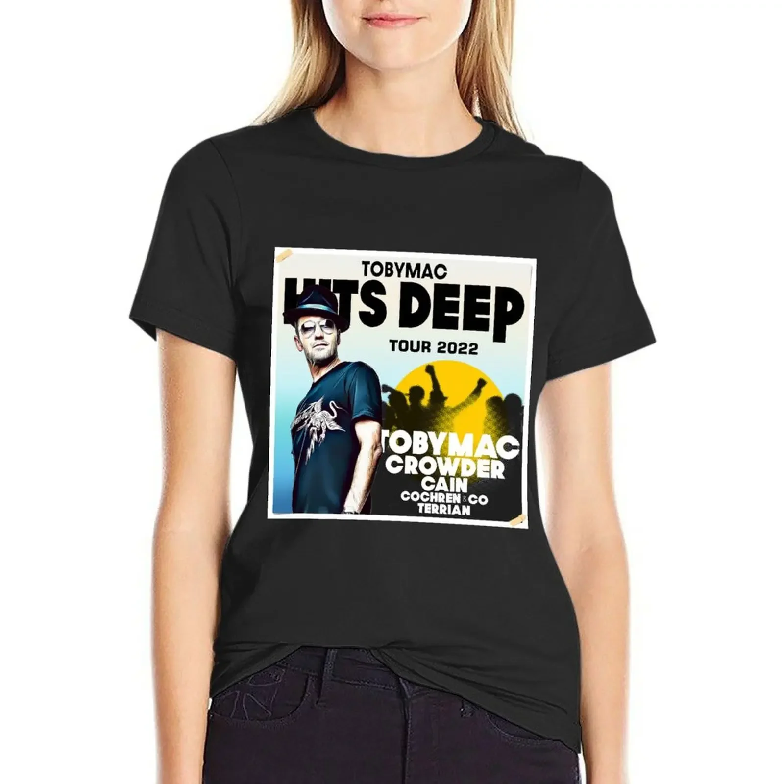 TOBYMAC CROWDER CAIN HITS DEEP TOUR 2022 T-Shirt anime clothes plus sizes anime designer clothes Women luxury
TOBYMAC CROWDER CAIN HITS DEEP TOUR 2022 T-Shirt anime clothes plus sizes anime designer clothes Women luxury
