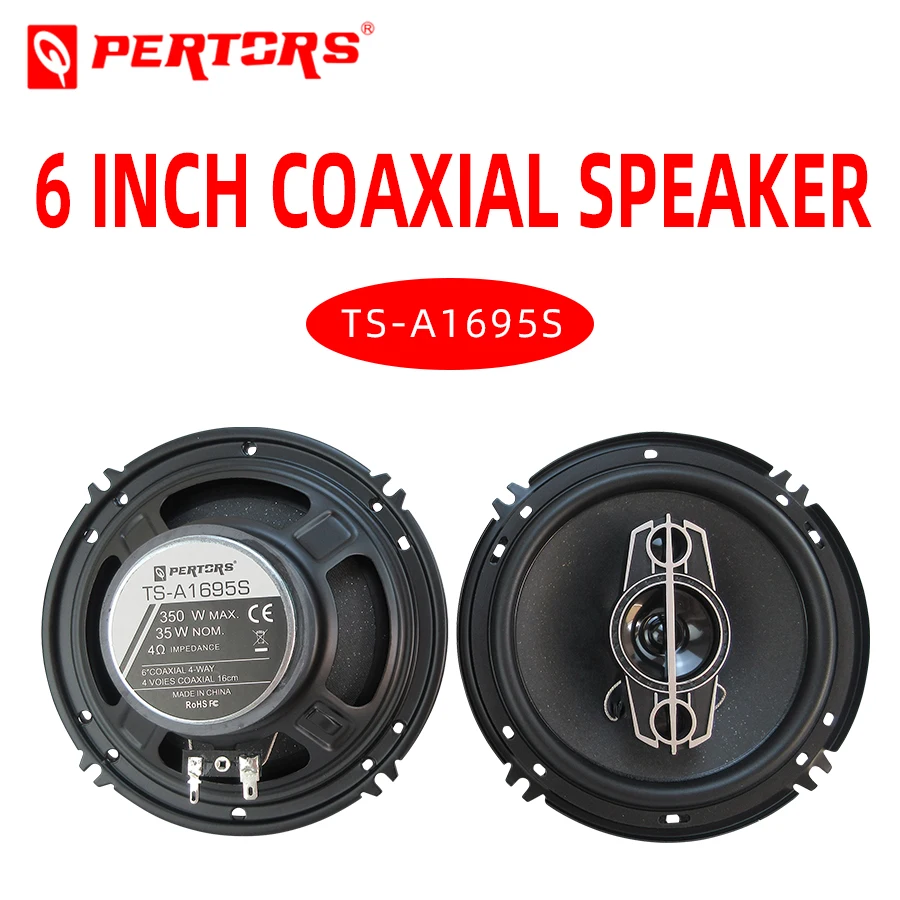 Автомобильная акустика QP-A1695S, 6-дюймовые коаксиальные динамики (1 пара)
Автомобильная акустика QP-A1695S, 6-дюймовые коаксиальные динамики (1 пара)