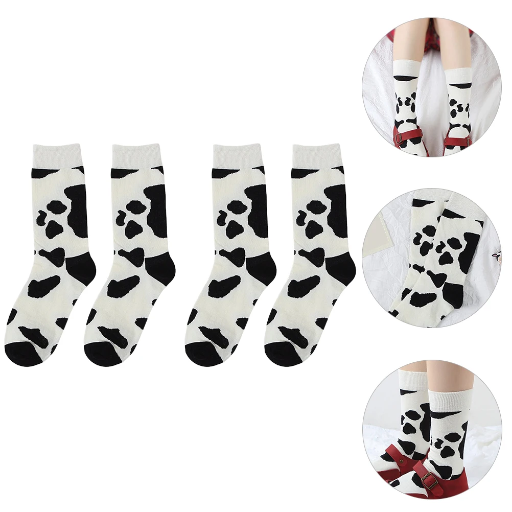 2PairsCowPrintSocksWomenGirlsCottonFashionKeepWarmLongTubeBirthdayGiftWinterWearCasualDailyDressSock
2PairsCowPrintSocksWomenGirlsCottonFashionKeepWarmLongTubeBirthdayGiftWinterWearCasualDailyDressSock