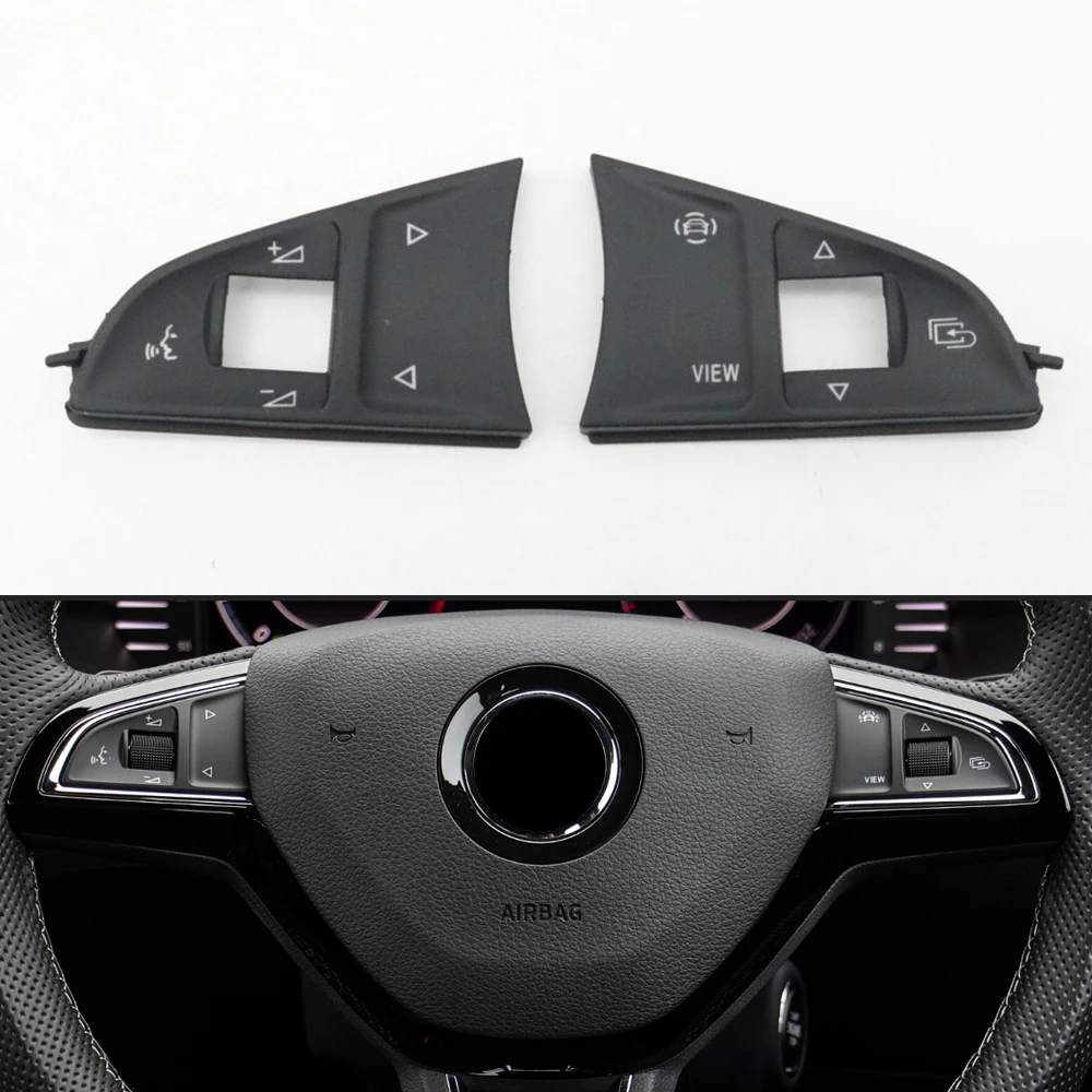Car Steering Wheel Multifunction Button Cap Switch Cover Lid For Skoda Superb III Octavia A7 Karoq Kodiaq Fabia Scala Rapid
Car Steering Wheel Multifunction Button Cap Switch Cover Lid For Skoda Superb III Octavia A7 Karoq Kodiaq Fabia Scala Rapid