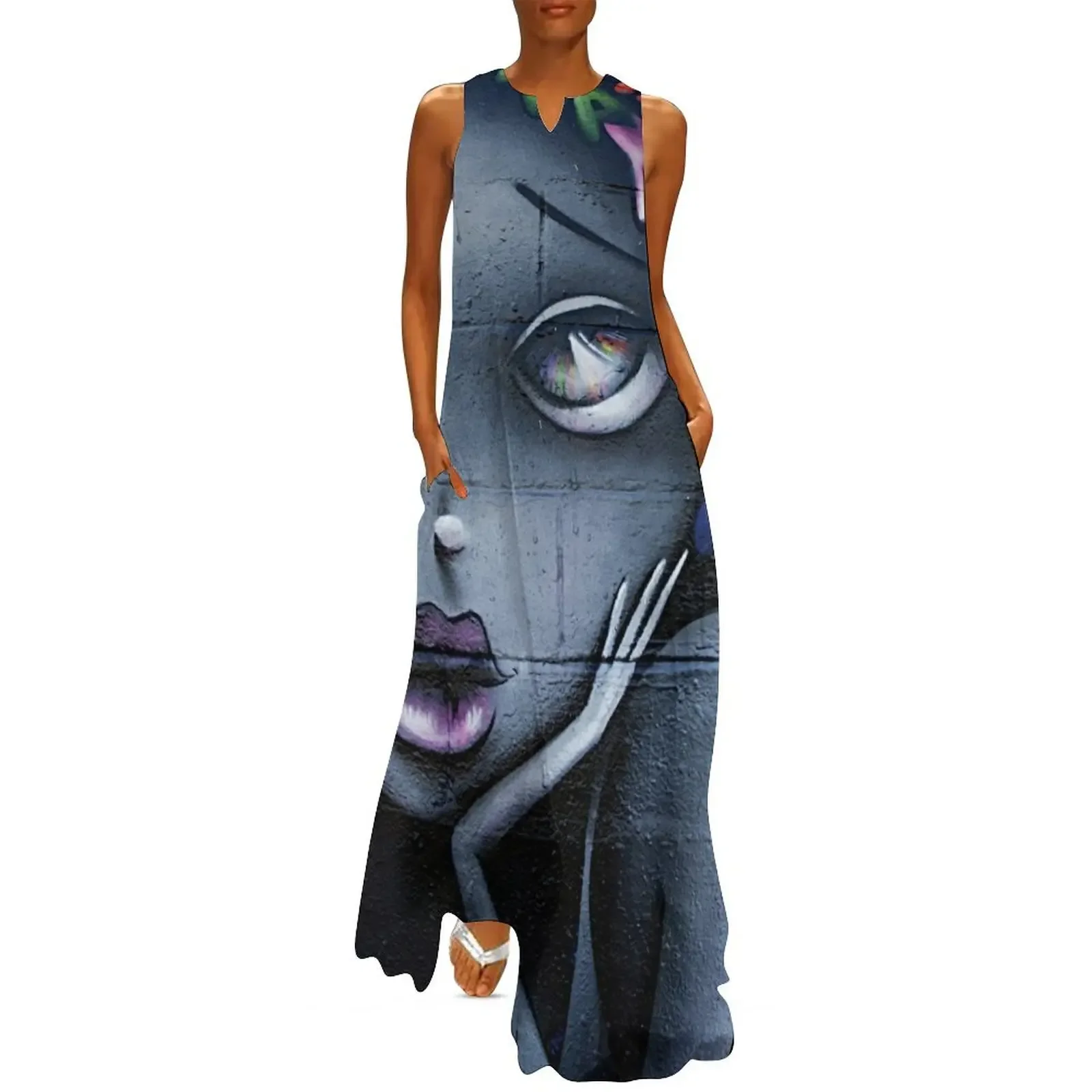 Urban Grafitti Street Art Pretty Girl Long Dress Long dress woman summer woman dress 2025 Women long
Urban Grafitti Street Art Pretty Girl Long Dress Long dress woman summer woman dress 2025 Women long