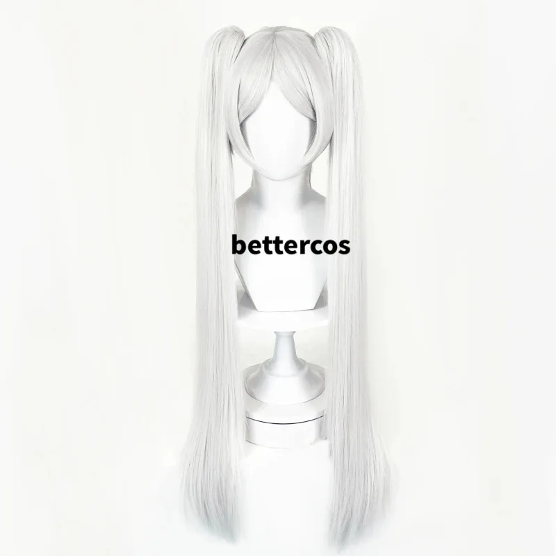 2025 аниме на похоронном Frieren, парик для косплея, длинный серебристо-белый двойной хвост, термостойкие синтетические парики
2025 аниме на похоронном Frieren, парик для косплея, длинный серебристо-белый двойной хвост, термостойкие синтетические парики