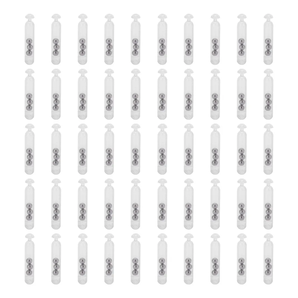 50PCS PVC Stainless Steel Fishing Lure Insert Tube 15/21/26mm 3 Colors Rattles Insert Tube Soft Lightweight Fishing Sound Bar
50PCS PVC Stainless Steel Fishing Lure Insert Tube 15/21/26mm 3 Colors Rattles Insert Tube Soft Lightweight Fishing Sound Bar