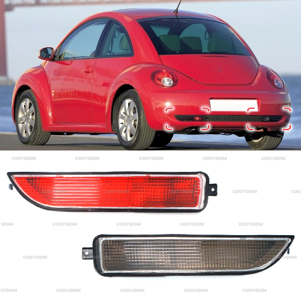 Car Rear Bumper Brake Stop Light Turn Signal Lamp Without Bulbs For VW Volkswagen Beetle 2006-2011 1C0941072G 1C0 941 072 G
Car Rear Bumper Brake Stop Light Turn Signal Lamp Without Bulbs For VW Volkswagen Beetle 2006-2011 1C0941072G 1C0 941 072 G