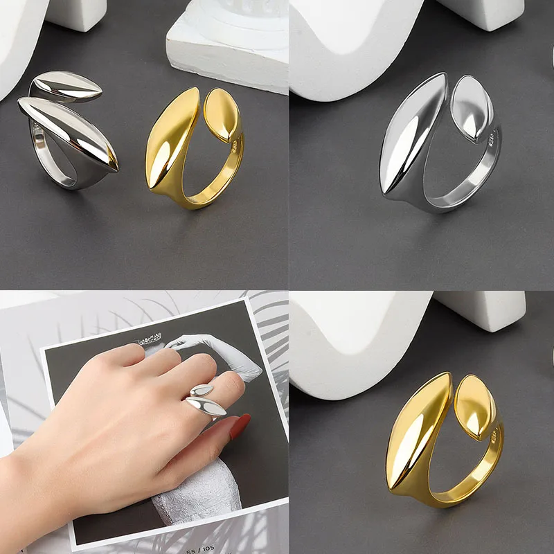 925 Sterling Silver Irregular Simple Chrome Rings For Women Couple Dating Ring Luxury Jewelry Ladies Accessories Money 925
925 Sterling Silver Irregular Simple Chrome Rings For Women Couple Dating Ring Luxury Jewelry Ladies Accessories Money 925