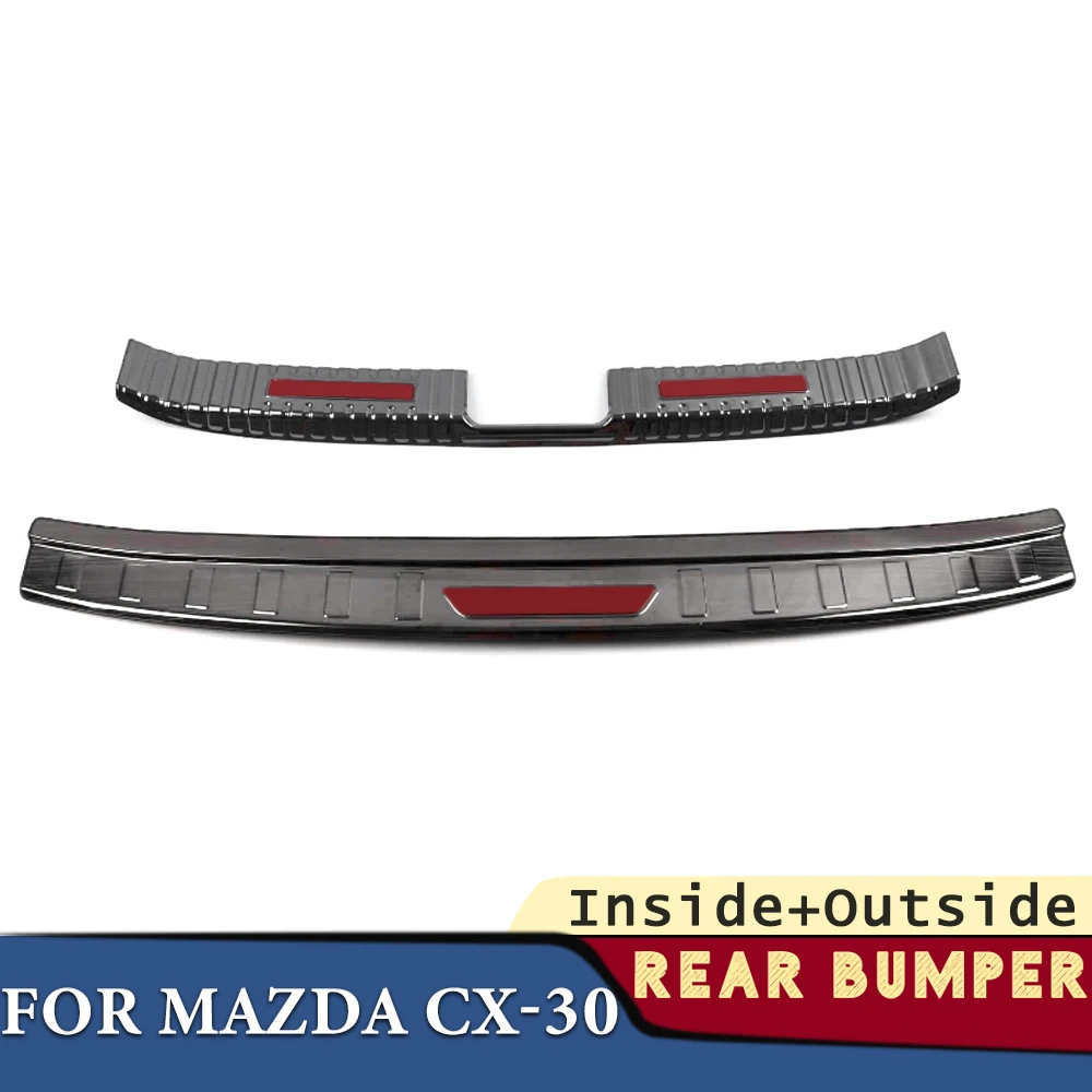 Trunk Bumper for Mazda CX-30 2020-2024 Car Accessories Stainless Rear Fender Protector Sill Pad Cover Sticker Decoration
Trunk Bumper for Mazda CX-30 2020-2024 Car Accessories Stainless Rear Fender Protector Sill Pad Cover Sticker Decoration