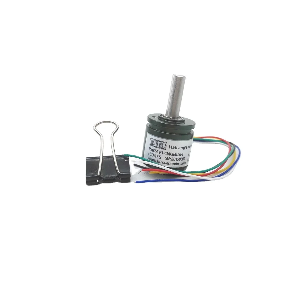 Mini Hall Effect Rotary Encoder 360 Degrees 12bit Angle Sensor P3022-V1-CW360-SPI
Mini Hall Effect Rotary Encoder 360 Degrees 12bit Angle Sensor P3022-V1-CW360-SPI
