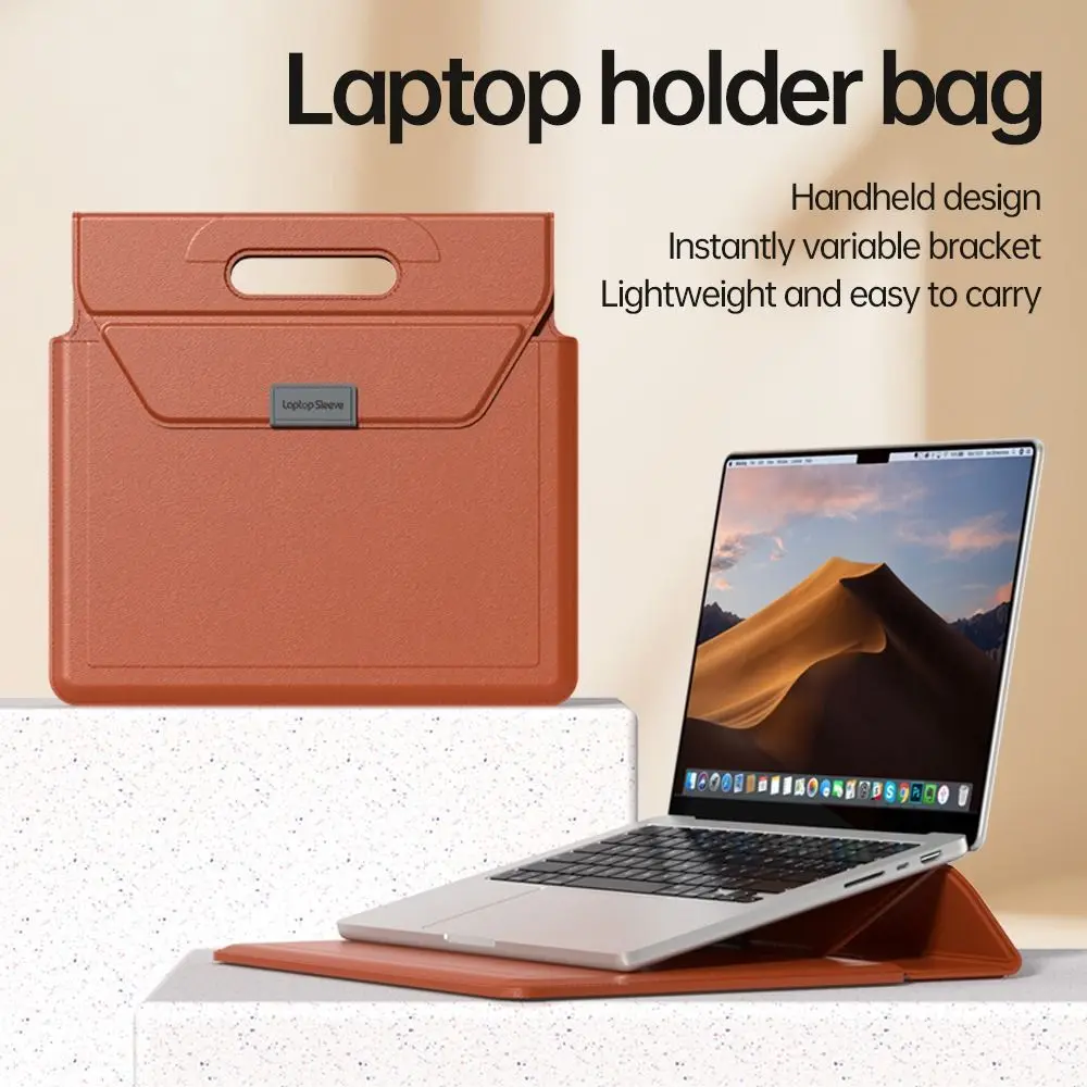 Portable 13-14 Inch Laptop Sleeve Case with Stand Waterproof Notebook Sleeve Bag PU 3 in 1 Laptop Sleeve Universal
Portable 13-14 Inch Laptop Sleeve Case with Stand Waterproof Notebook Sleeve Bag PU 3 in 1 Laptop Sleeve Universal