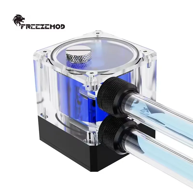 FREEZEMOD Встроенный резервуар для воды с водяным насосом, общая высота 7 см, с индикатором потока, для системы водяного охлаждения PUB-M4YT
FREEZEMOD Встроенный резервуар для воды с водяным насосом, общая высота 7 см, с индикатором потока, для системы водяного охлаждения PUB-M4YT