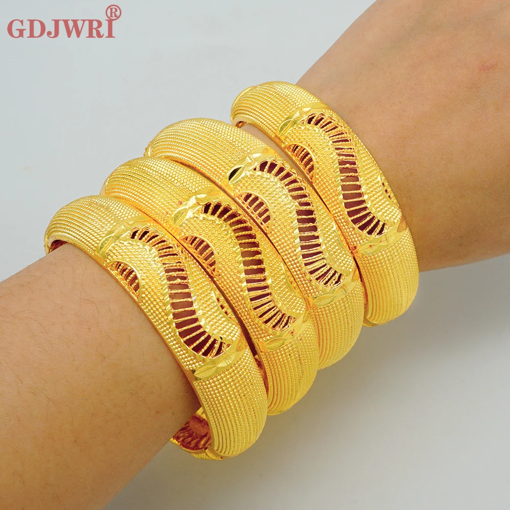 Luxury Dubai Gold Color Bangles For Women Indian African Bracelets Arabic Charm Wedding Ethiopian Jewelry Party Gifts
Luxury Dubai Gold Color Bangles For Women Indian African Bracelets Arabic Charm Wedding Ethiopian Jewelry Party Gifts