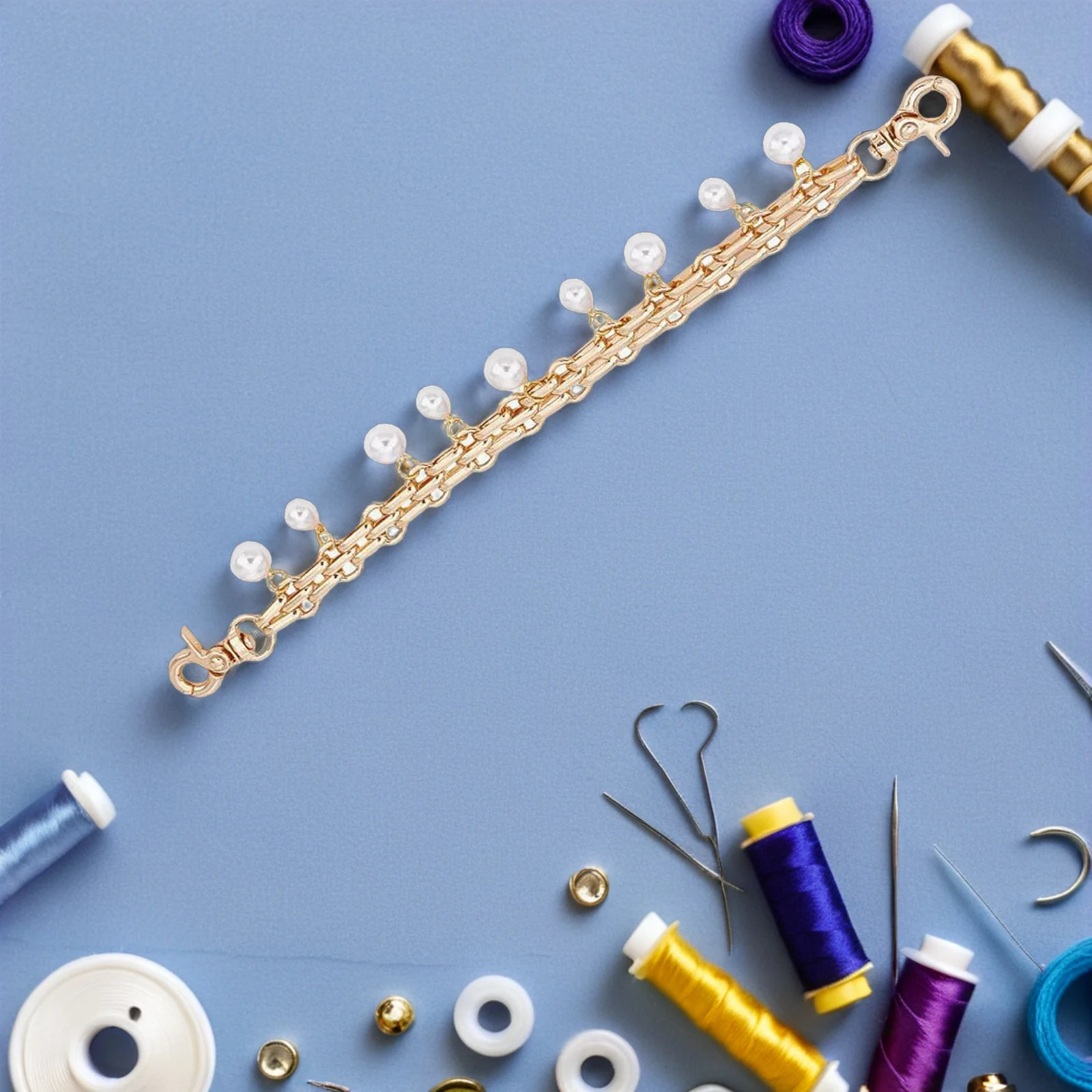 DIY Charm Addition Bag Pendant Chain Pearl Purse Charms Decorative Handbag Chain Stylish Accent Women Wallet Crossbody
DIY Charm Addition Bag Pendant Chain Pearl Purse Charms Decorative Handbag Chain Stylish Accent Women Wallet Crossbody