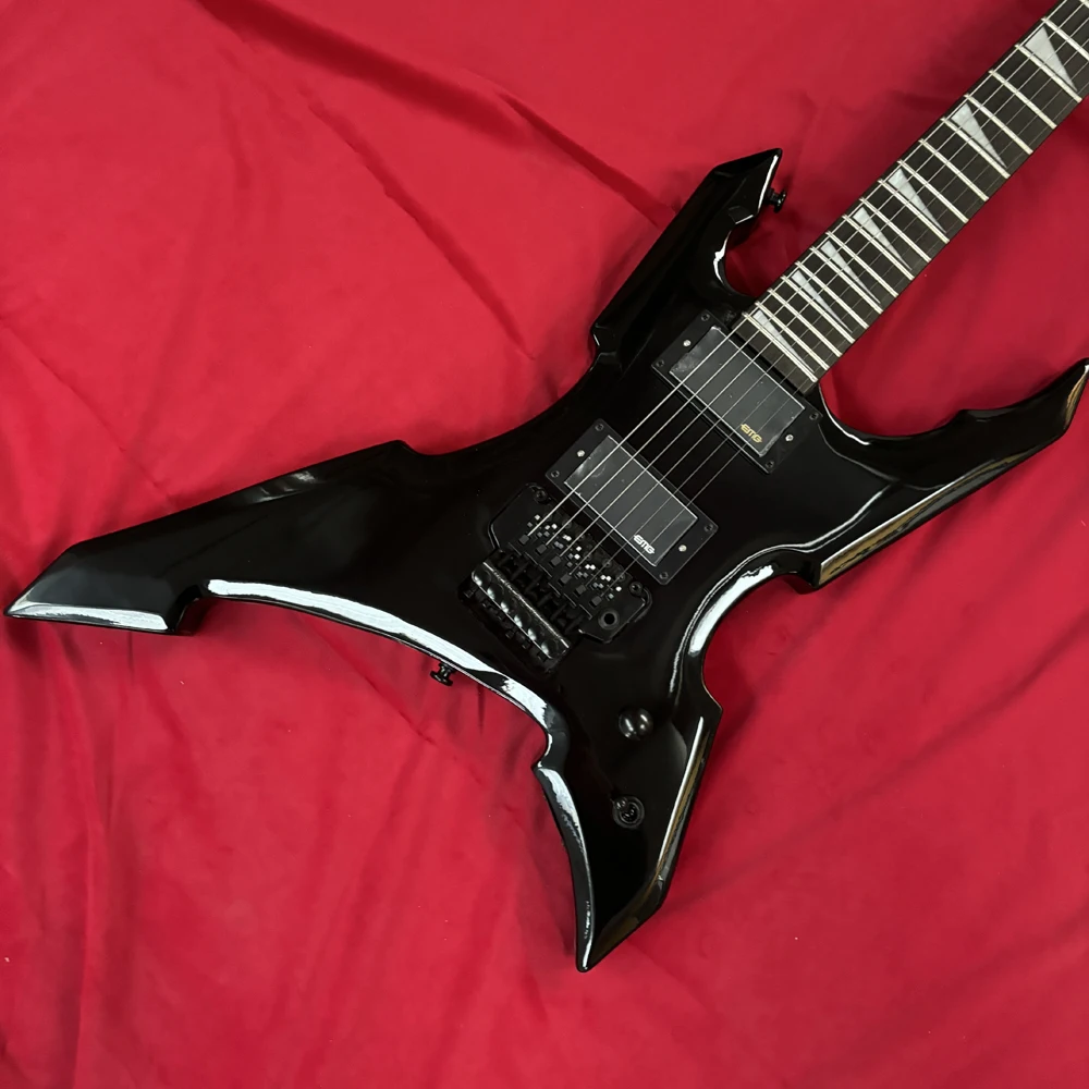 Black Electric Guitar Double Locking Tremolo,smooth frets, comfortable neck, balanced tone,stable tuning,
Black Electric Guitar Double Locking Tremolo,smooth frets, comfortable neck, balanced tone,stable tuning,