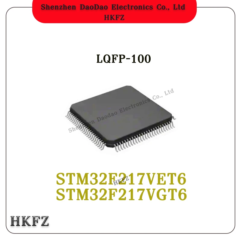 STM32F217VET6 STM32F217VGT6 LQFP-100 IC Chip
STM32F217VET6 STM32F217VGT6 LQFP-100 IC Chip