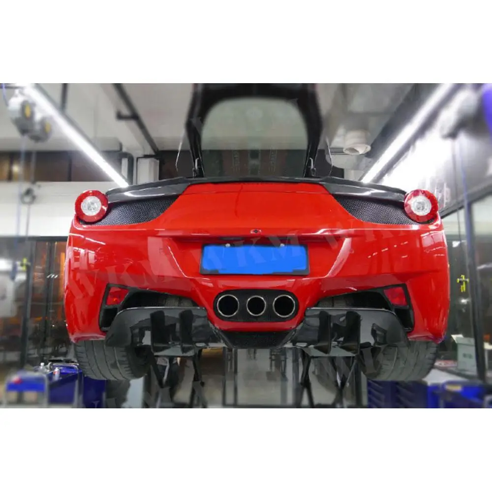 JCYECF углеродное волокно/FRP задний бампер, диффузор, спойлер для Ferrari 458 2011-2014, защитная пластина в стиле акулы
JCYECF углеродное волокно/FRP задний бампер, диффузор, спойлер для Ferrari 458 2011-2014, защитная пластина в стиле акулы