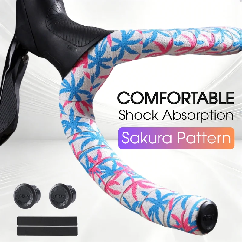 Road Bike Handle Bar Tape Colorful Anti-Slip Handlebar Tapes EVA+PU Soft Anti-Vibration Wrap Tape Durable Bar Bartape 2150mm
Road Bike Handle Bar Tape Colorful Anti-Slip Handlebar Tapes EVA+PU Soft Anti-Vibration Wrap Tape Durable Bar Bartape 2150mm