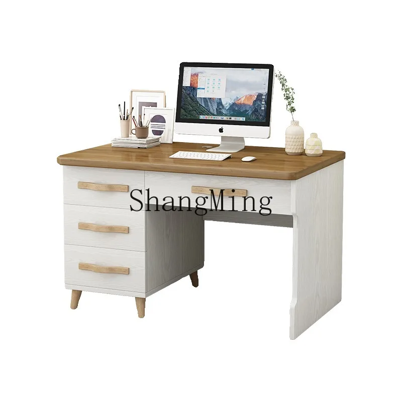 ZHB Computer Desk Bedroom Home Desktop Host Office Multifunctional Small Desk Solid Wood with Drawer
ZHB Computer Desk Bedroom Home Desktop Host Office Multifunctional Small Desk Solid Wood with Drawer