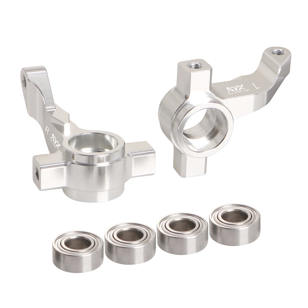 KYX Racing Aluminum Front Steering Knuckles Upgrades Parts Accessories for 1/10 Tamiya Fighter Nxgen DT04 58741
KYX Racing Aluminum Front Steering Knuckles Upgrades Parts Accessories for 1/10 Tamiya Fighter Nxgen DT04 58741
