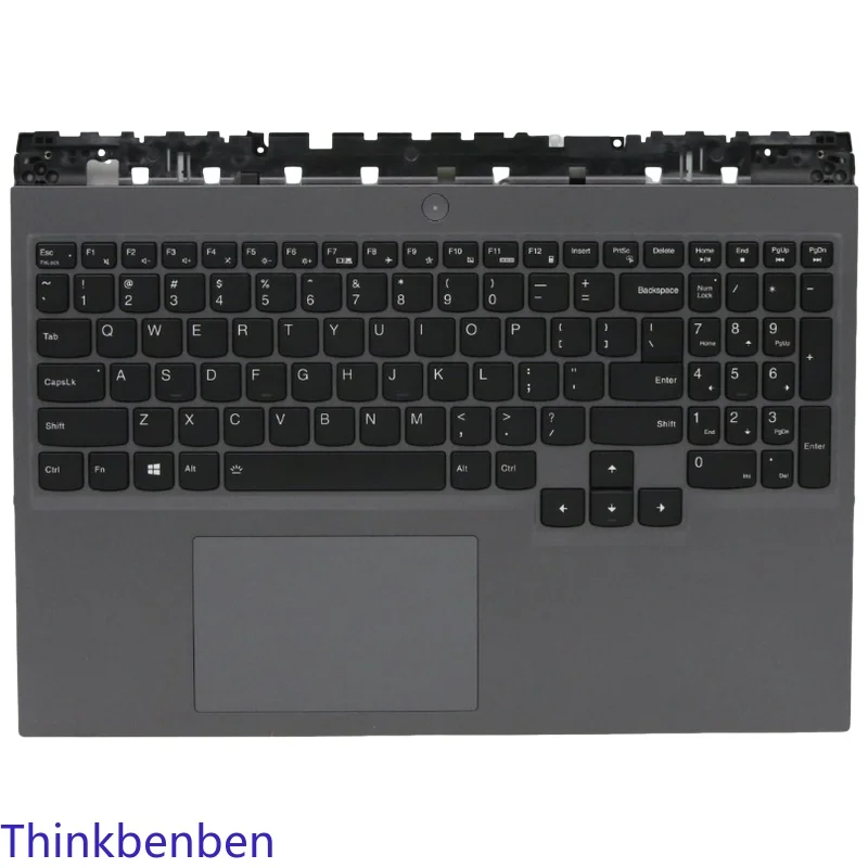 US English Slate Grey Keyboard Upper Case Palmrest Shell Cover For Lenovo Legion 5 Pro 16ACH6H R9000P 2021 5CB1C14884
US English Slate Grey Keyboard Upper Case Palmrest Shell Cover For Lenovo Legion 5 Pro 16ACH6H R9000P 2021 5CB1C14884