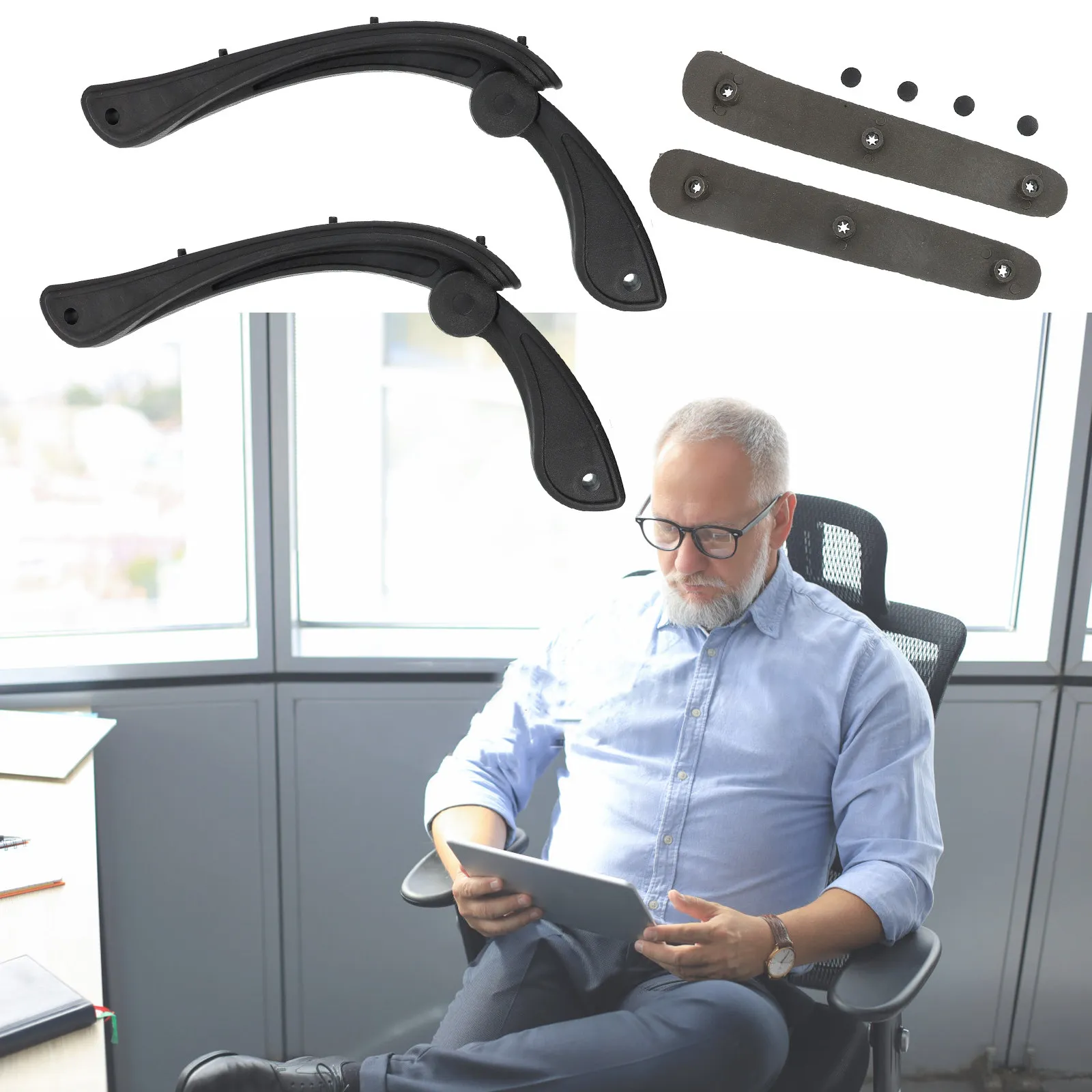 1Set Universal Stretchable Office Chair Grab Handle for Support Ergonomic Contoured Grip Assist for Seniors
1Set Universal Stretchable Office Chair Grab Handle for Support Ergonomic Contoured Grip Assist for Seniors